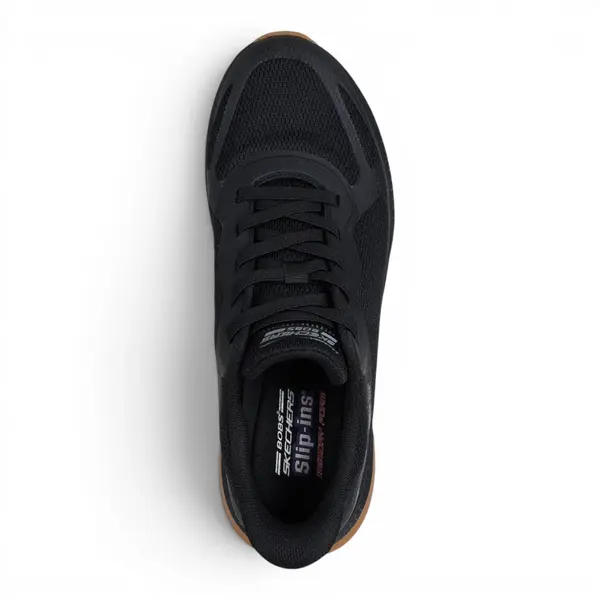118423-BBK Crne muške tenisice BOBS Squad 4 – Skechers