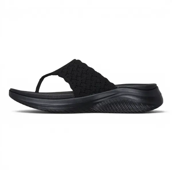 119971-BBK Crne ženske natikače Ultra Flex 3.0 Sandal Rhythm – Skechers