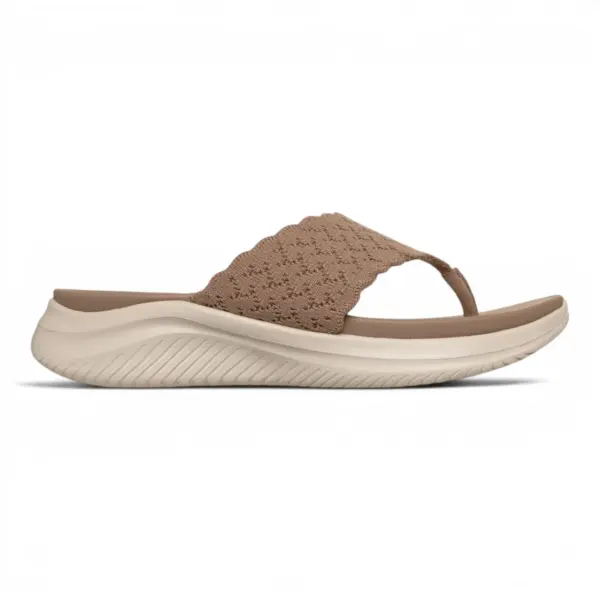 Smeđe ženske natikače Ultra Flex 3.0 Sandal Rhythm – Skechers