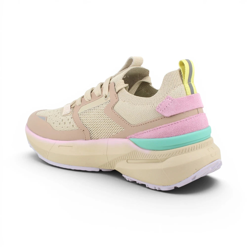 1207022 EXTR4 Tenisice Beige Rosa