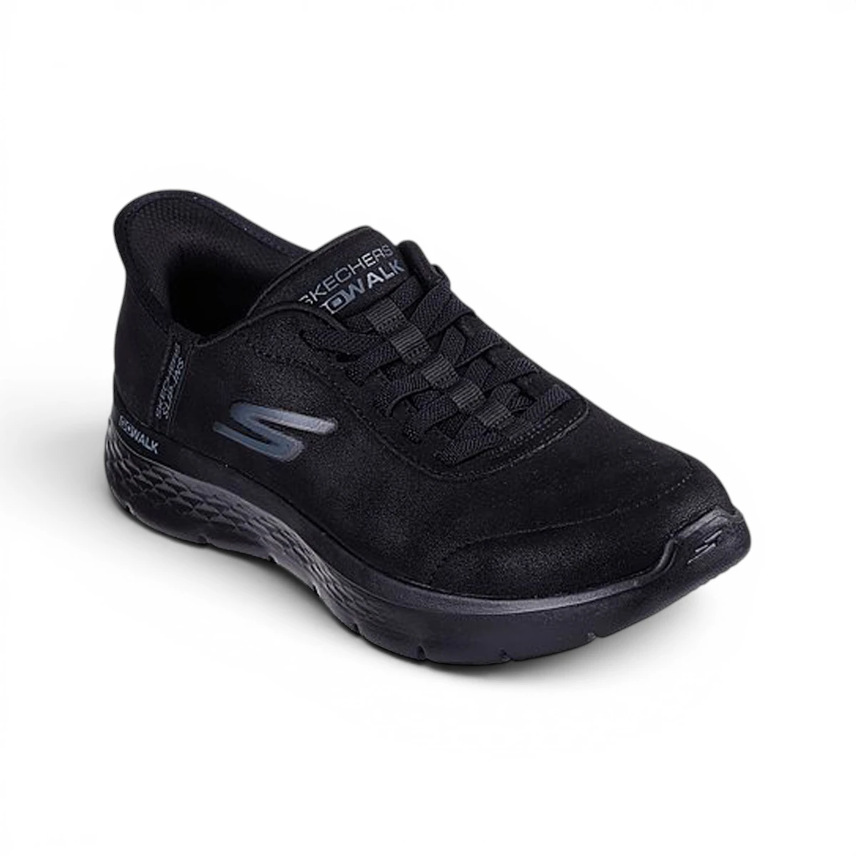 124837-BBK Crne ženske Slip-ins tenisice GO WALK Flex Mali – Skechers