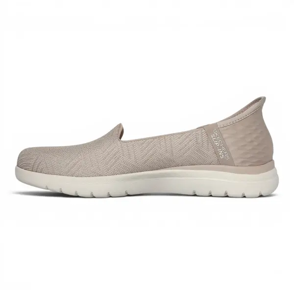 138182-TPE Taupe ženske Slip-ins mokasine On-the-GO Flex Clover – Skechers