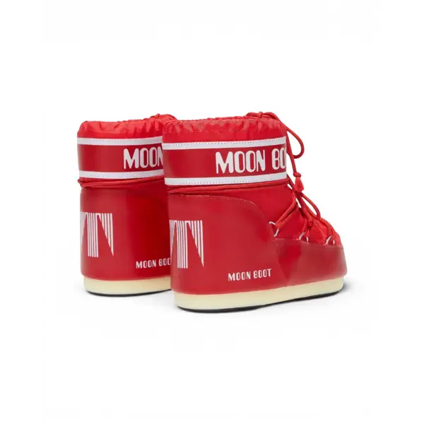 1409340-D001 Moon Boot Icon Low Nylon Red