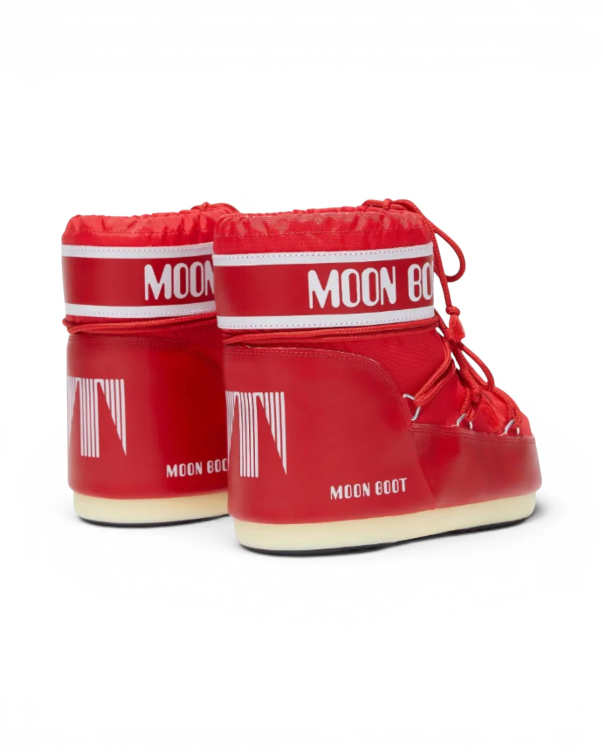 1409340-D001 Moon Boot Icon Low Nylon Red