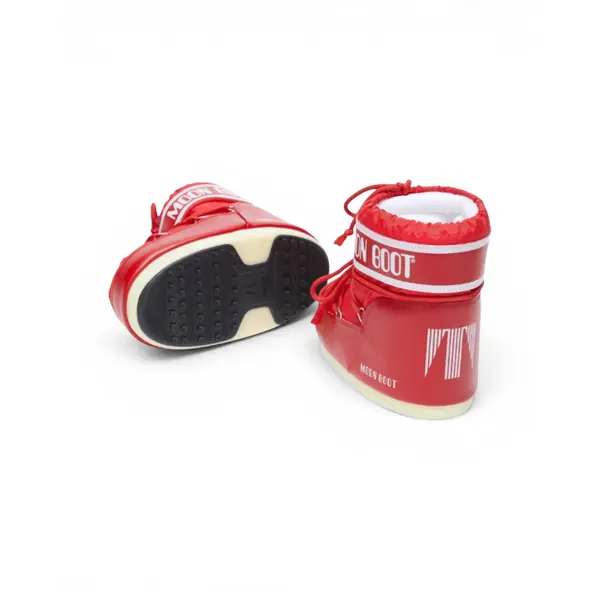 1409340-D001 Moon Boot Icon Low Nylon Red