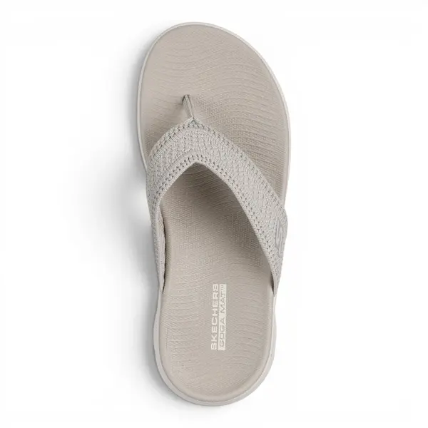 141459-TPE Taupe ženske japanke GO WALK Flex Sandal Holly – Skechers