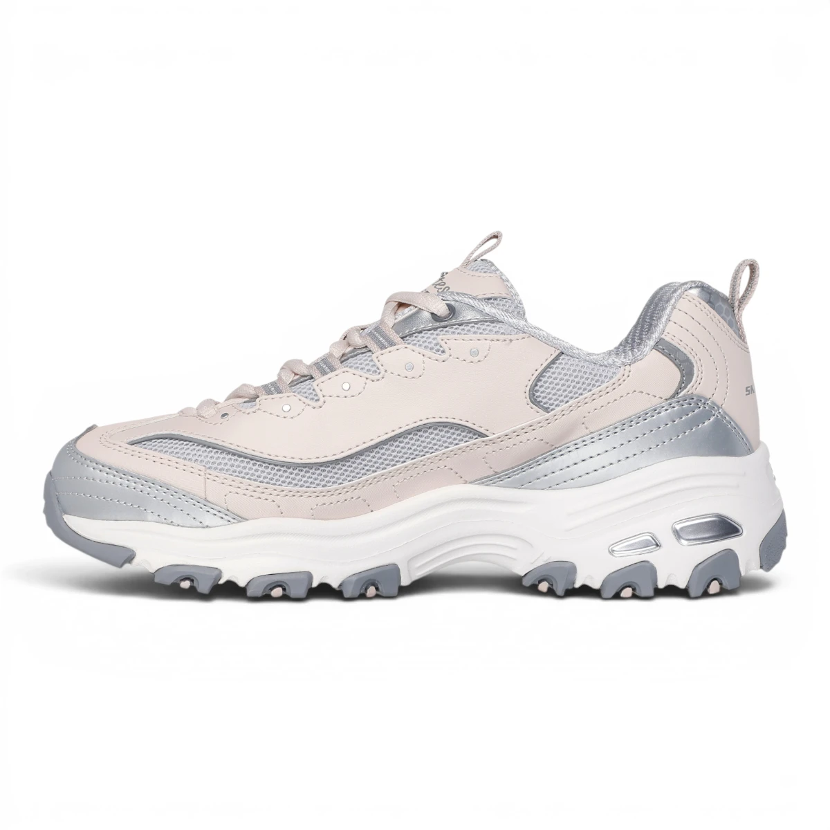 150246-NTSL Rozo-srebrne ženske tenisice D'Lites Chromatic – Skechers