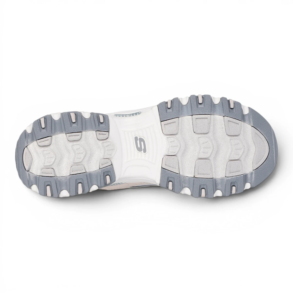 150246-NTSL Rozo-srebrne ženske tenisice D'Lites Chromatic – Skechers