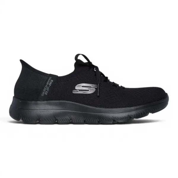 Crne ženske slip-on tenisice Summits New Daily – Skechers