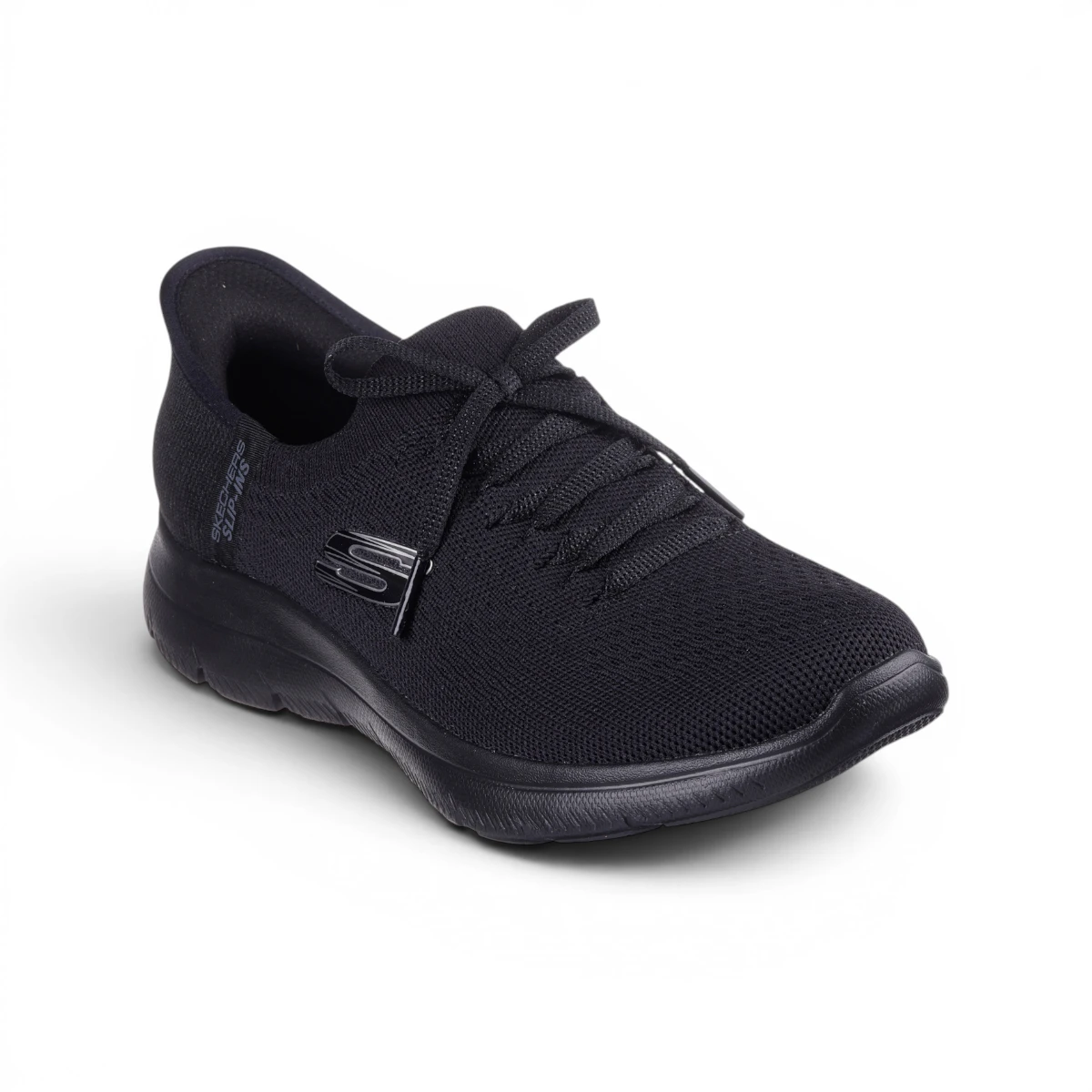 150263-BBK Crne ženske slip-on tenisice Summits New Daily – Skechers