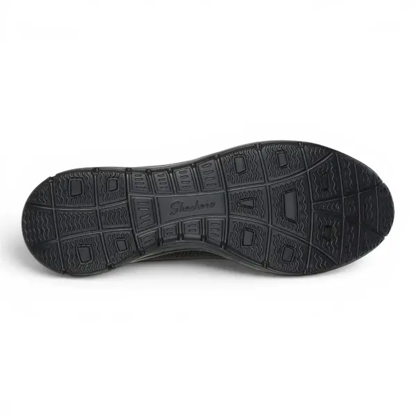 158980-BBK Crne ženske mokasine Seager Believe It – Skechers