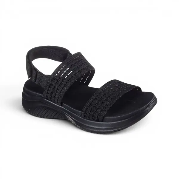 164090-BBK Crne ženske sandale Ultra Flex 3.0 Sandal All Aboard – Skechers