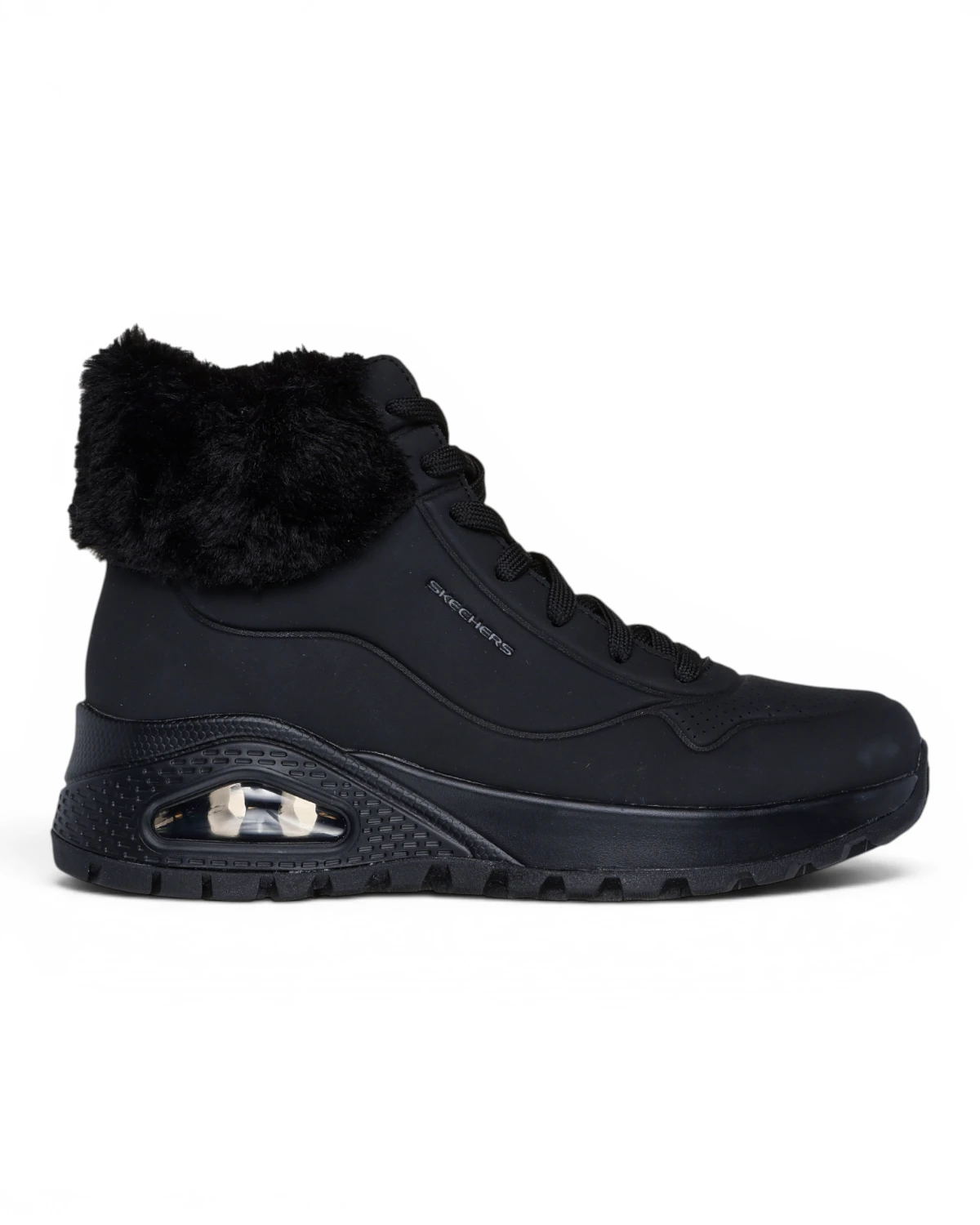 167274-BBK Crne ženske gležnjače UNO Rugged Fall Air – Skechers