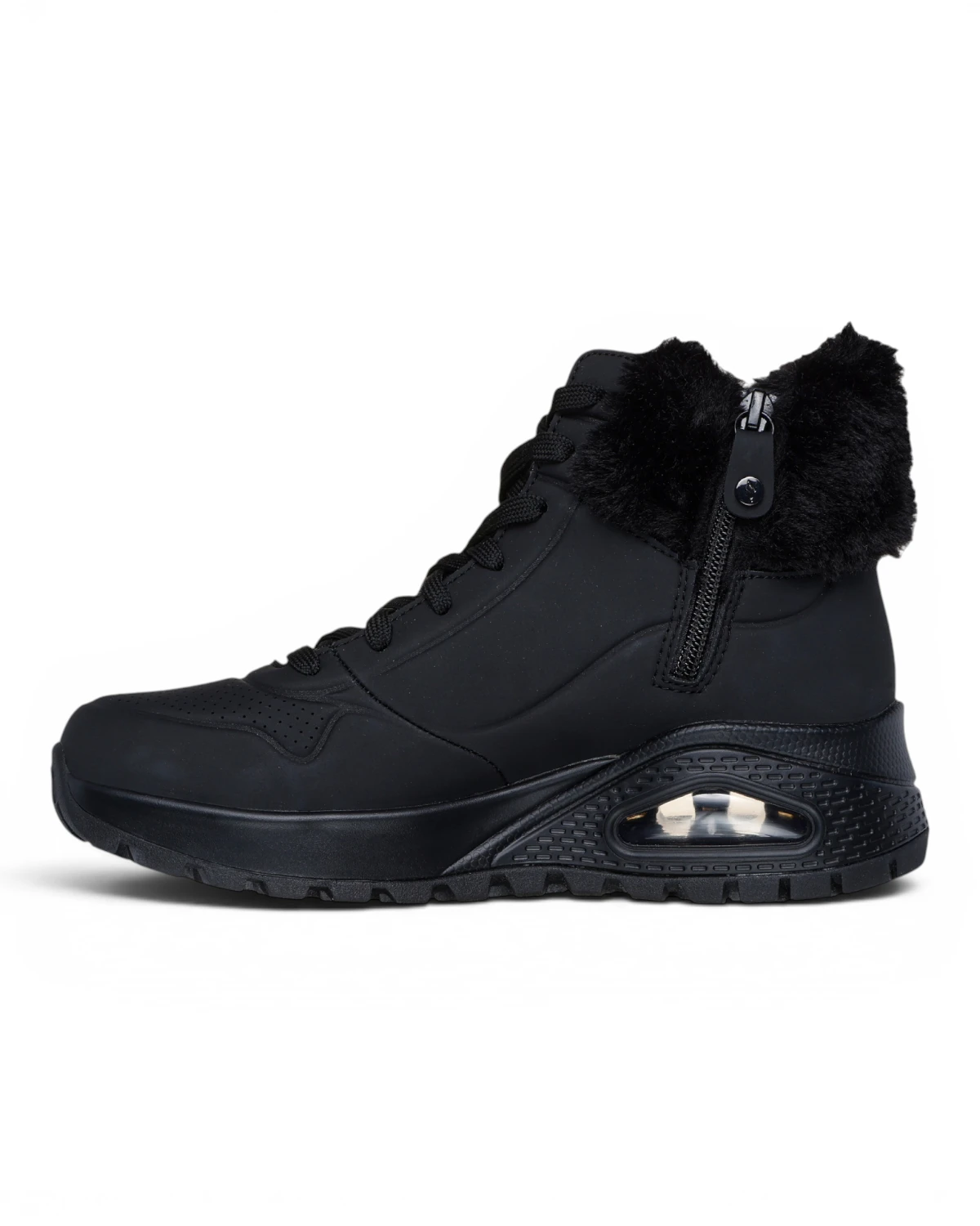 167274-BBK Crne ženske gležnjače UNO Rugged Fall Air – Skechers