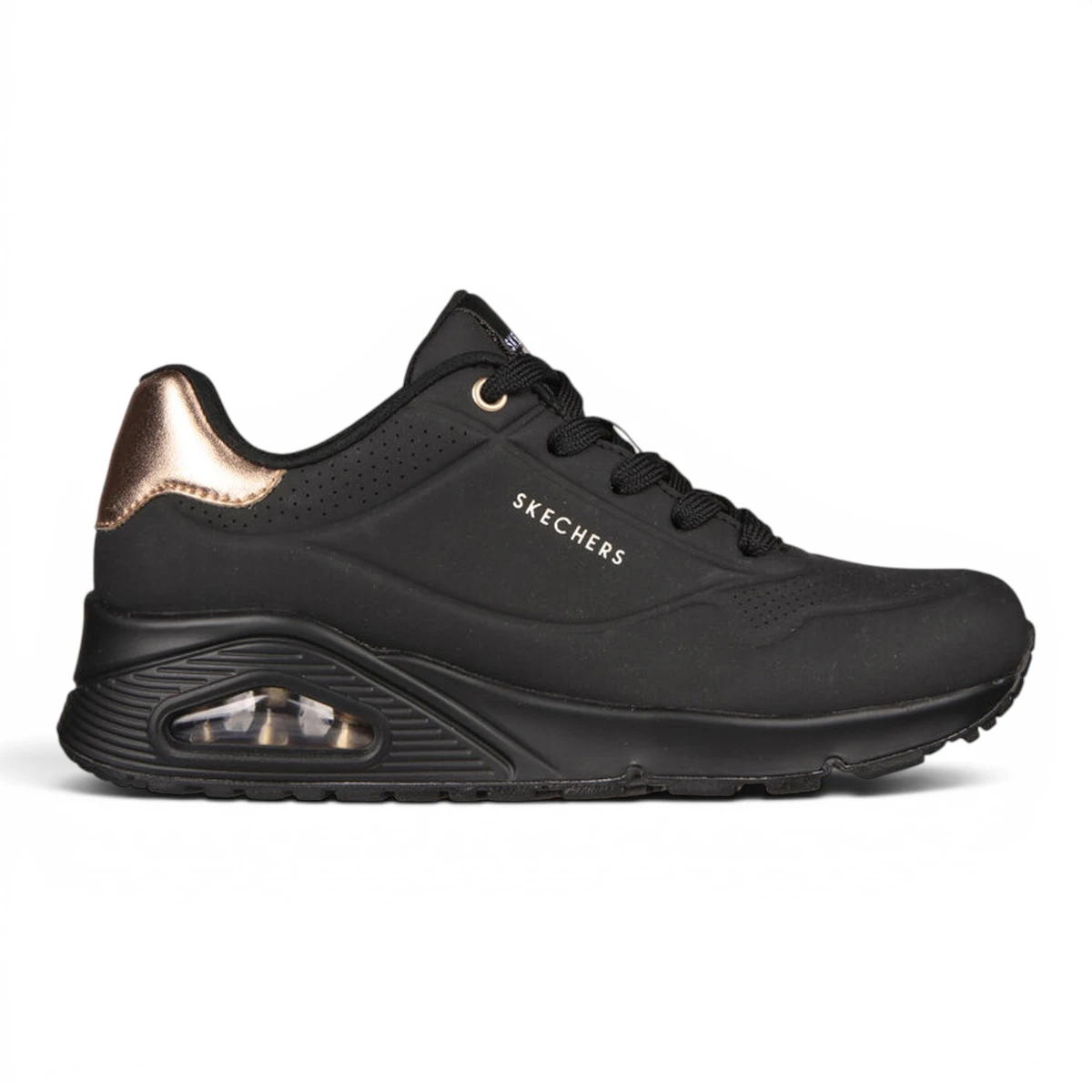 177094-BBK Crne ženske tenisice UNO Golden Air – Skechers