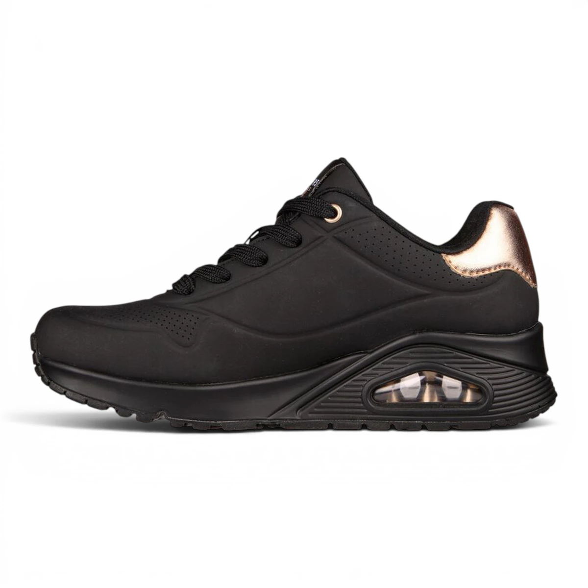 177094-BBK Crne ženske tenisice UNO Golden Air – Skechers