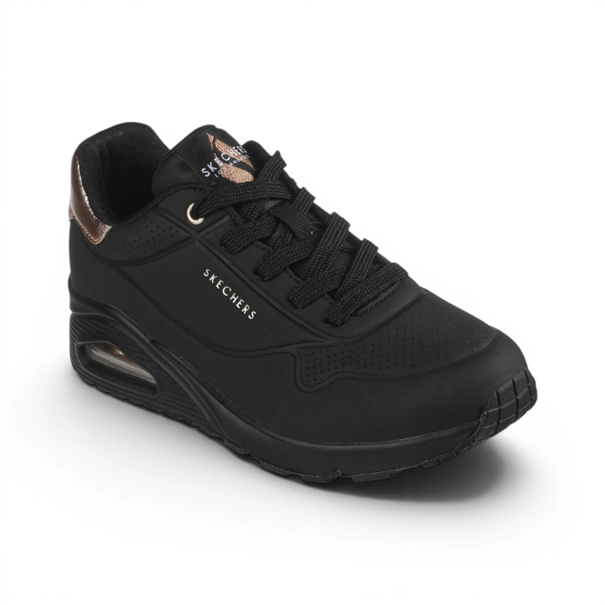 177094-BBK Crne ženske tenisice UNO Golden Air – Skechers
