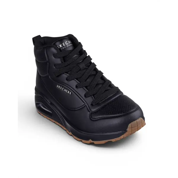 177097-BBK Crne ženske tenisice/gležnjače Uno Stand High – Skechers