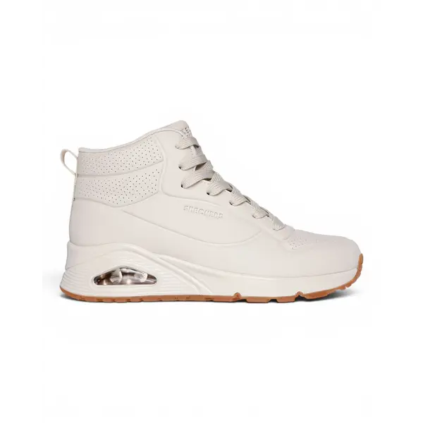 177097-OFWT Bež ženske tenisice/gležnjače Uno Stand High – Skechers
