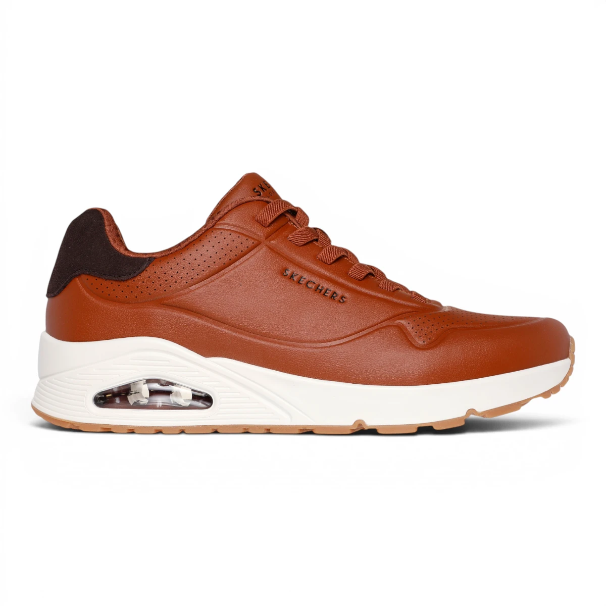 183007-COG Smeđe muške tenisice Uno Tailored Air – Skechers