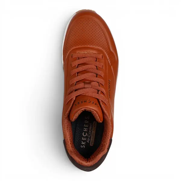 183007-COG Smeđe muške tenisice Uno Tailored Air – Skechers