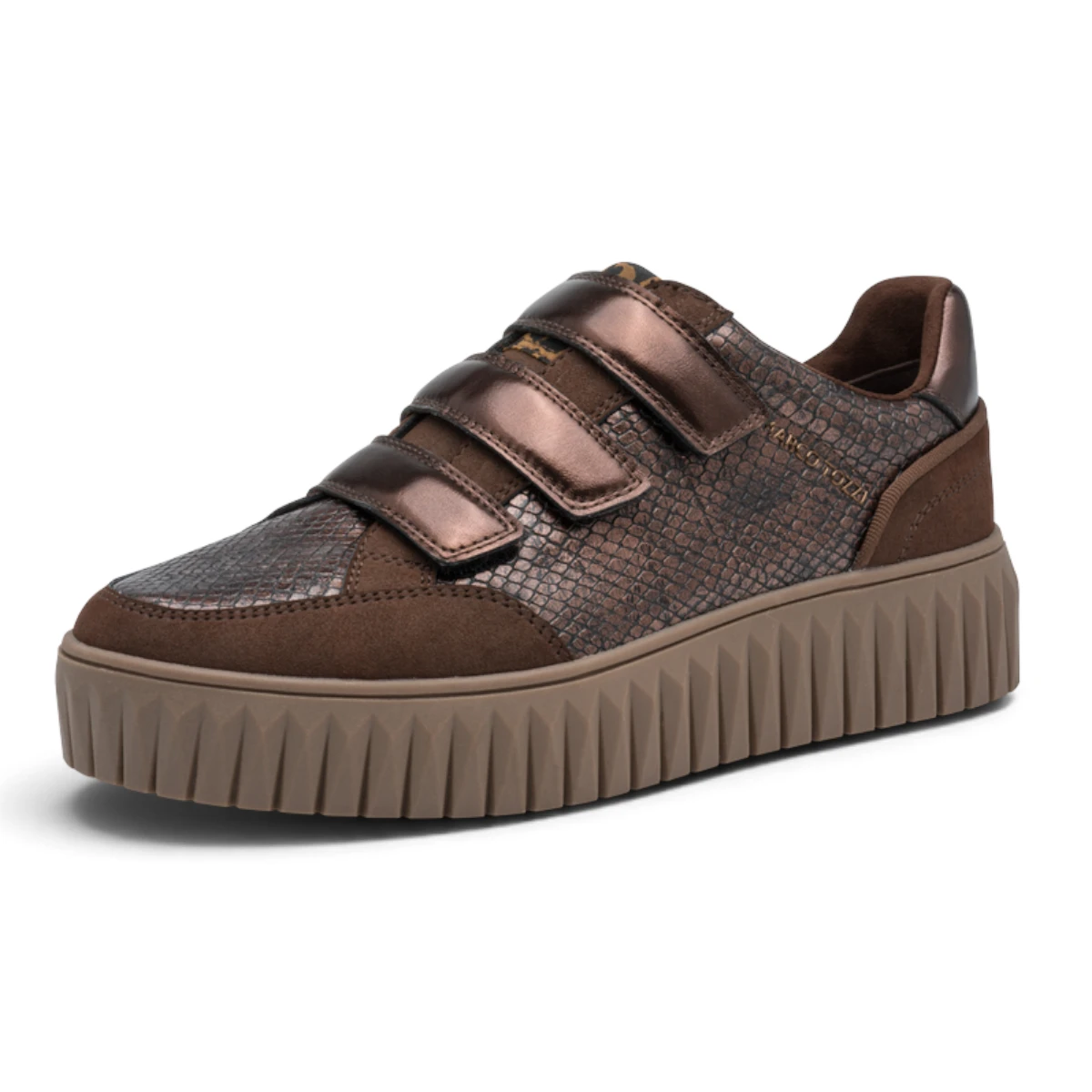 2-24791-47-353 Marco Tozzi ženska tenisica CHOCO COMB