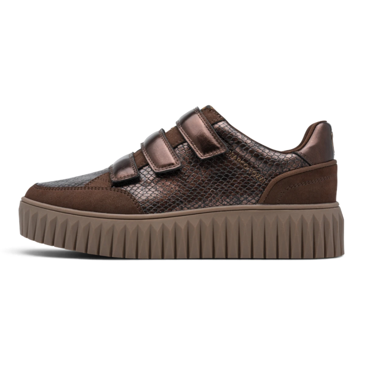 2-24791-47-353 Marco Tozzi ženska tenisica CHOCO COMB