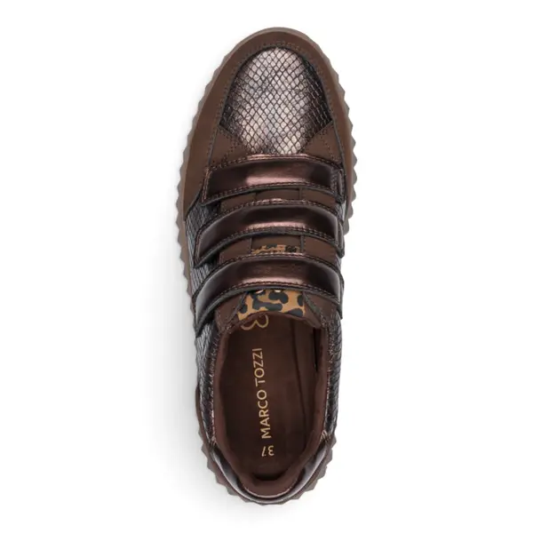 2-24791-47-353 Marco Tozzi ženska tenisica CHOCO COMB