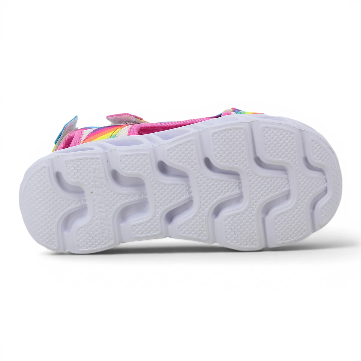 20218L-MLT Hypno-Flash Rainbow Lights dječje sandale roze – Skechers
