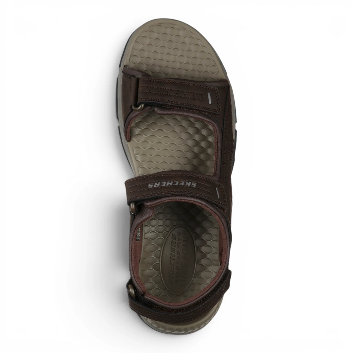 204105-CHOC Smeđe muške sandale Tresmen Garo – Skechers