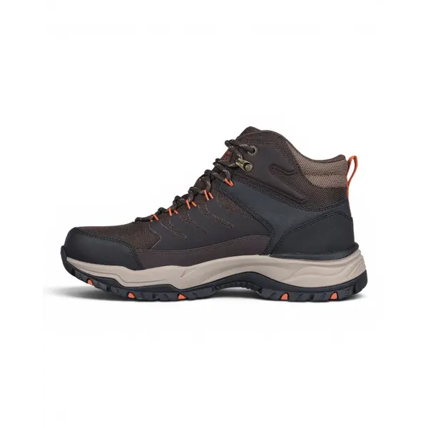 204634-BRN Smeđe muške čizmice Arch Fit Dawson Raveno – Skechers