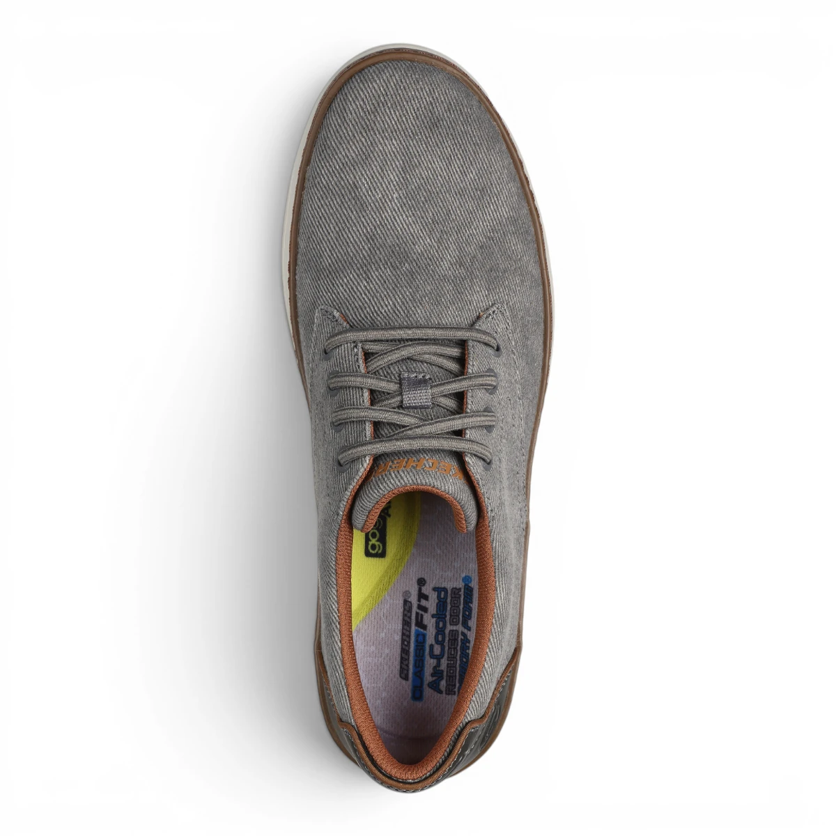 205235-BLK Sive muške tenisice Hyland Ratner – Skechers