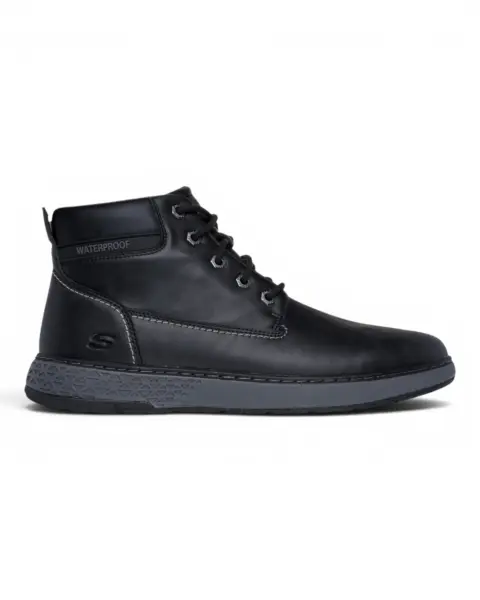 Crne muške gležnjače Garlan Deno – Skechers