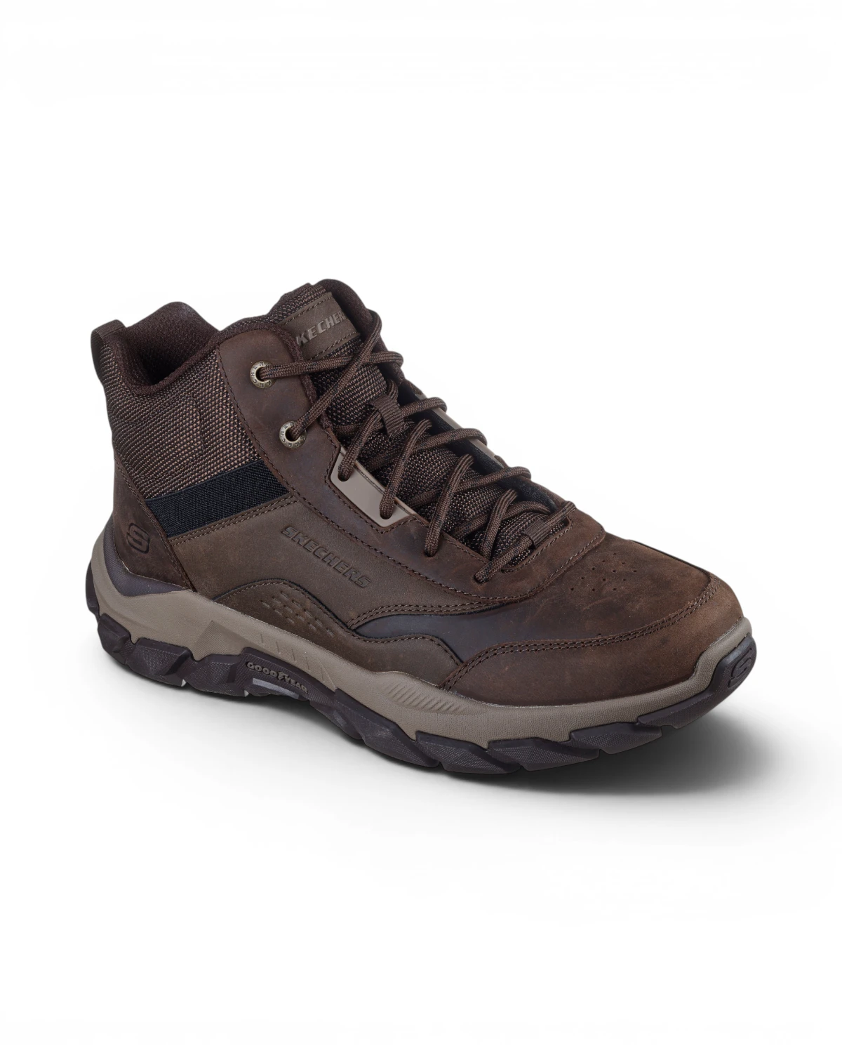 205587-COC Smeđe muške čizmice Santoro Hopkins – Skechers