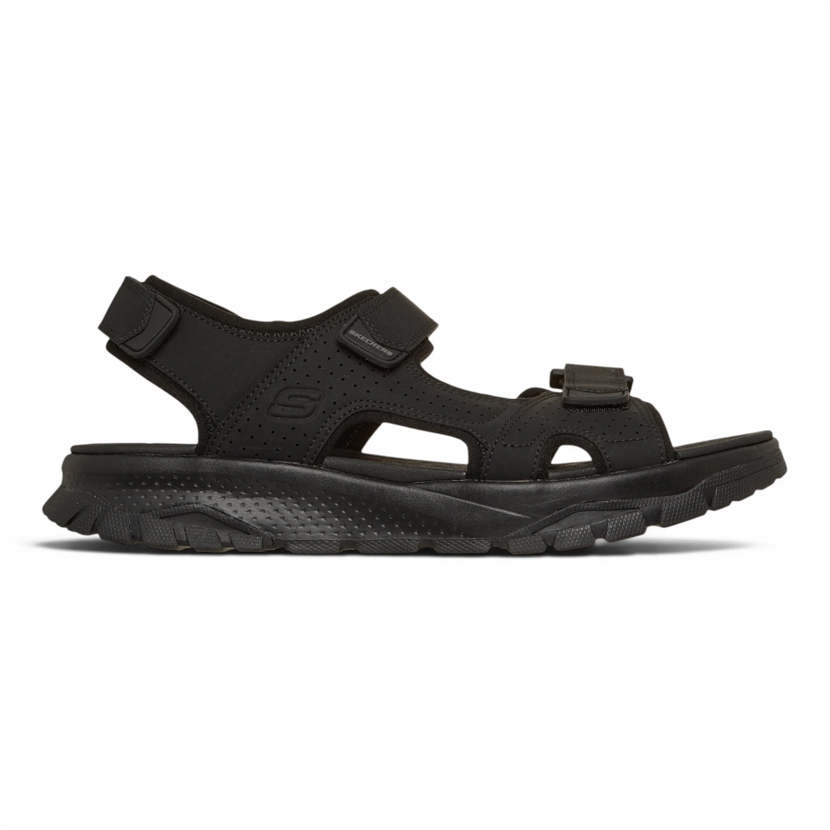 205724-BBK Crne muške sandale Wagner Avalon – Skechers