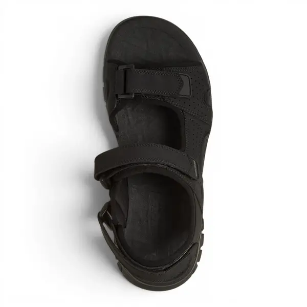 205724-BBK Crne muške sandale Wagner Avalon – Skechers