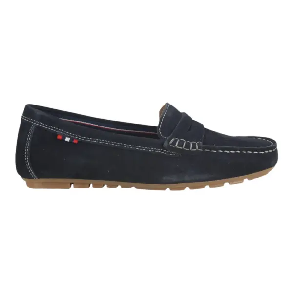 Ženske kožne mokasine Parotto Navy Blue – Spoj tradicije, stila i udobnosti