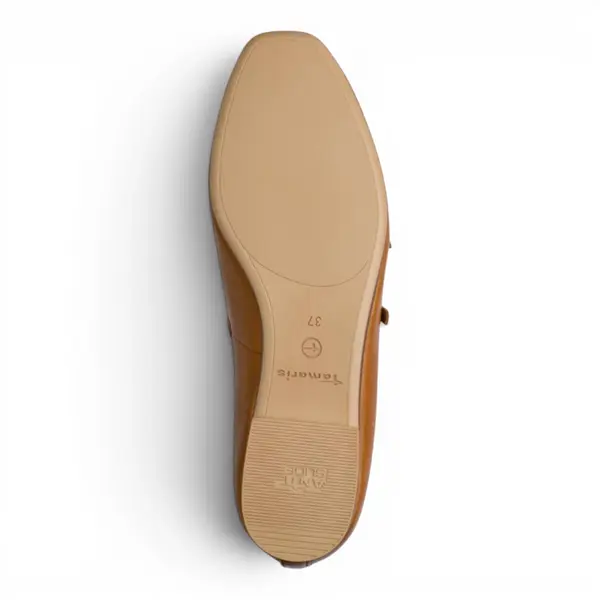 22142-44-305 Tamaris ženska balerina COGNAC