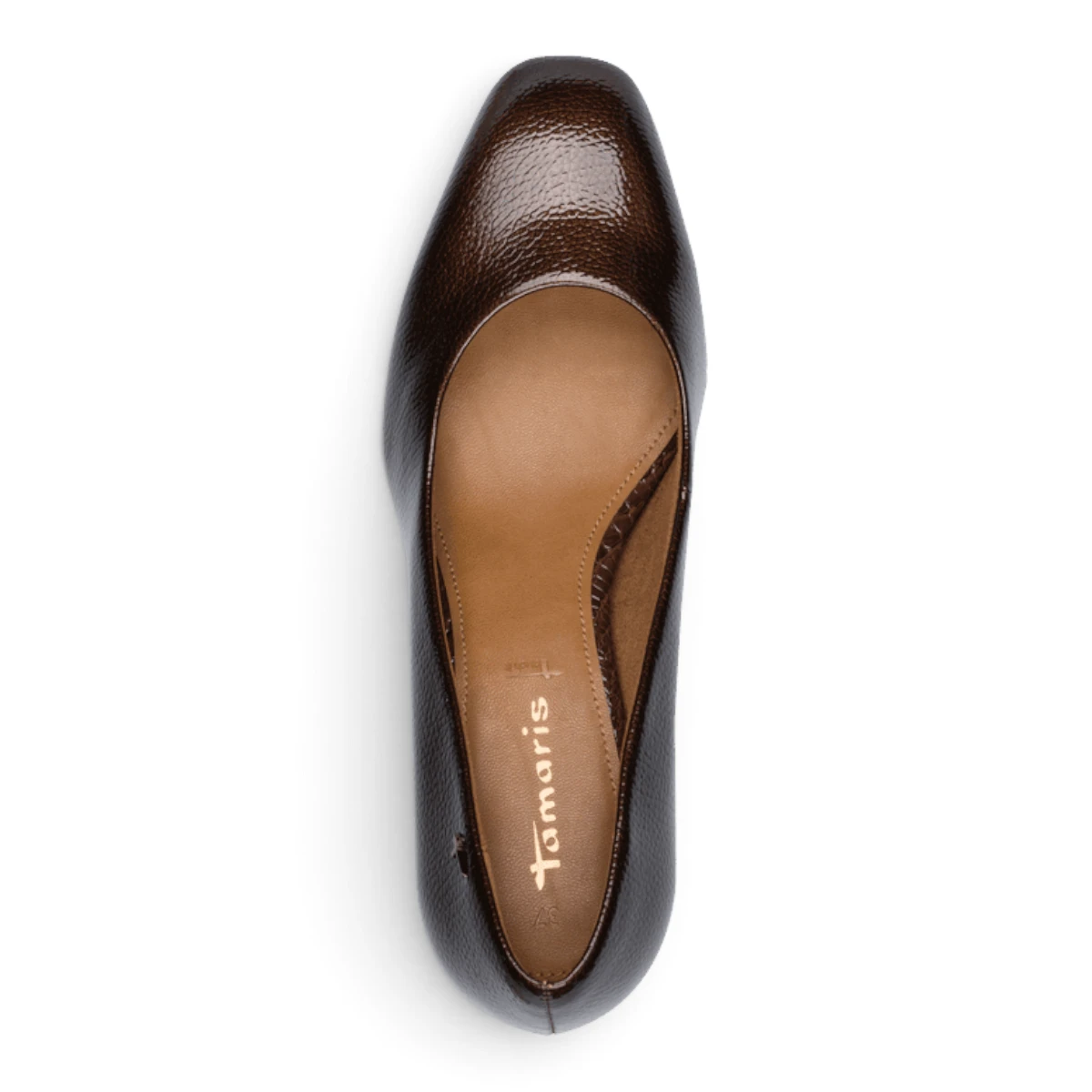 22407-47-359 Tamaris cipele BROWN PATENT