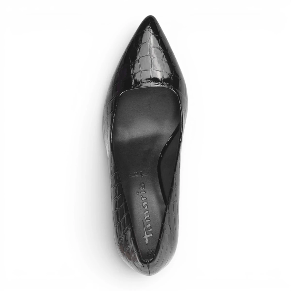 22424-41-028 Tamaris ženska cipela BLACK CROCO