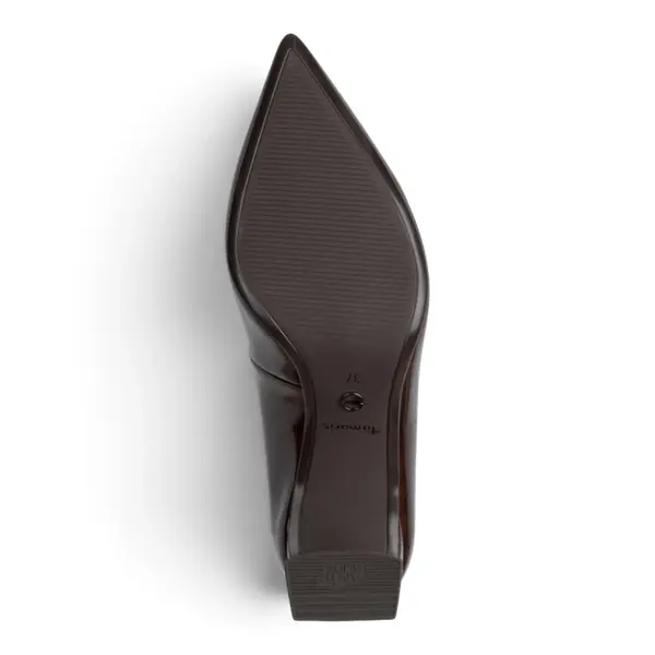 22452-45-359 Tamaris ženske cipele BROWN PATENT