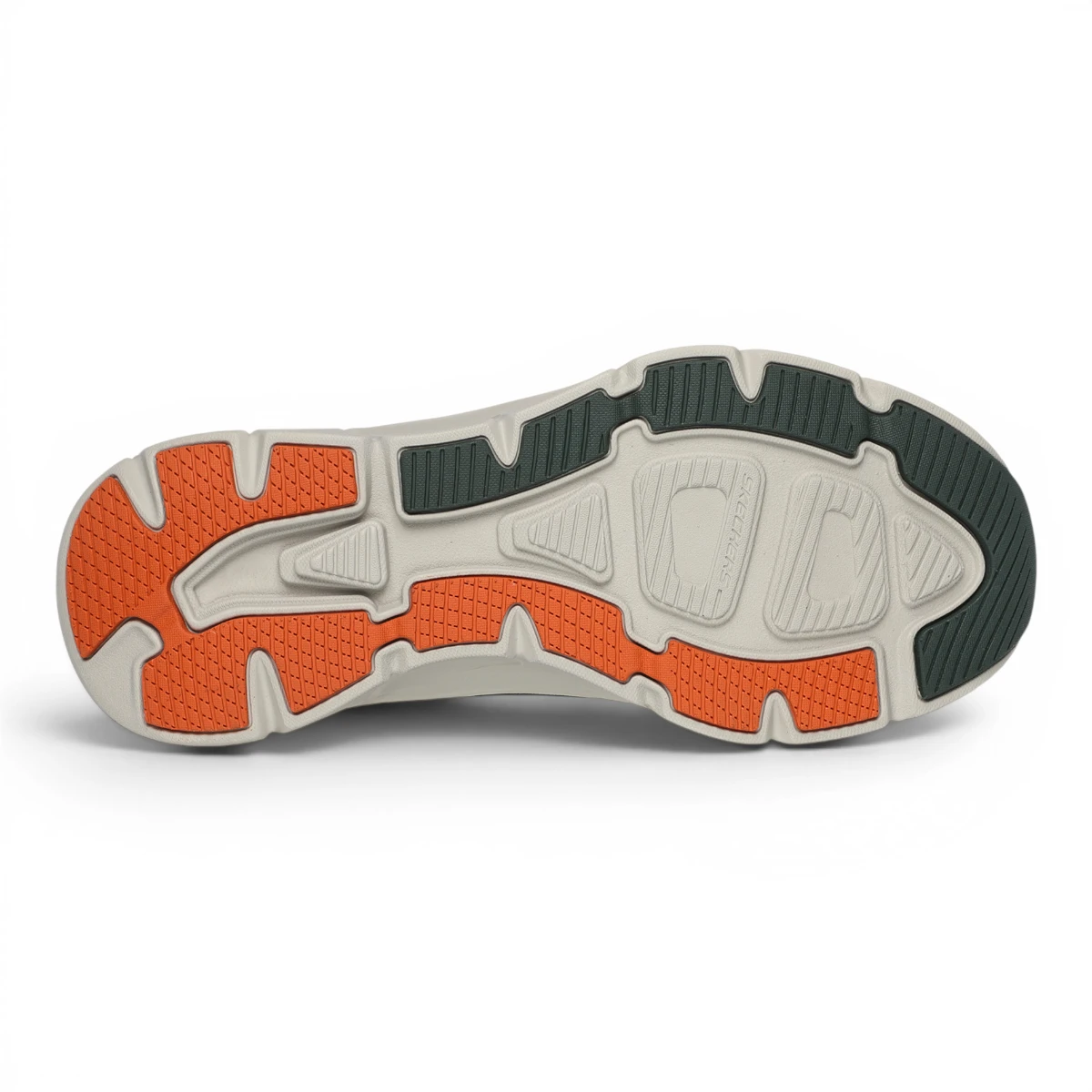 232714-OLOR D'Lux Walker 2.0 Swave tenisice maslinasto-narančaste – Skechers