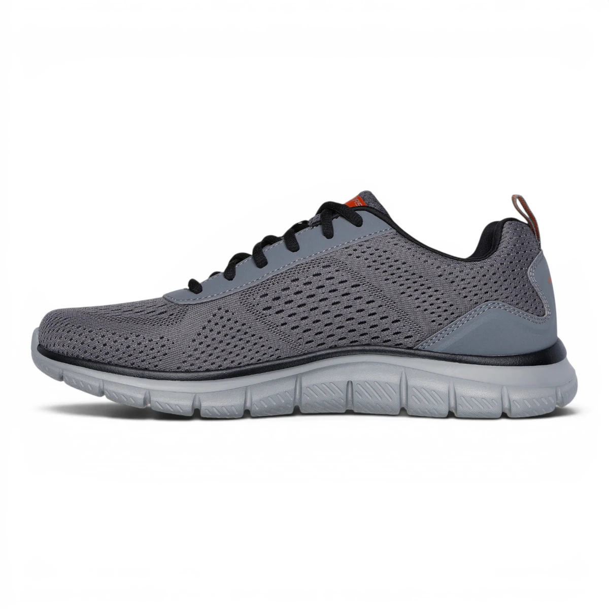 232758-CCOR Track Leshur tenisice sivo-narančaste – Skechers