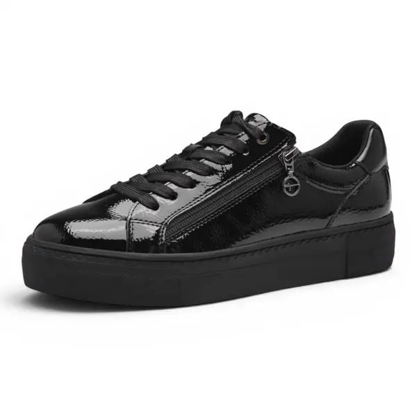 23313-41-018 Tamaris ženske tenisice BLACK PATENT