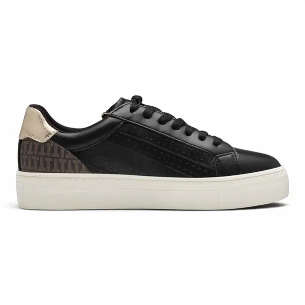 23313-41-048 Tamaris ženske tenisice Schnürer BLACK/GOLD