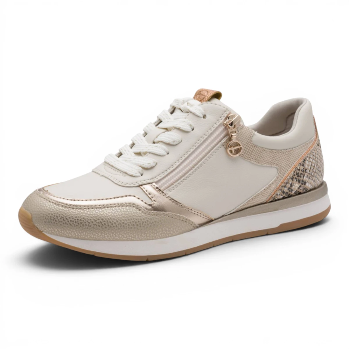 23613-46-454 Tamaris ženska tenisica IVORY STRUCT.