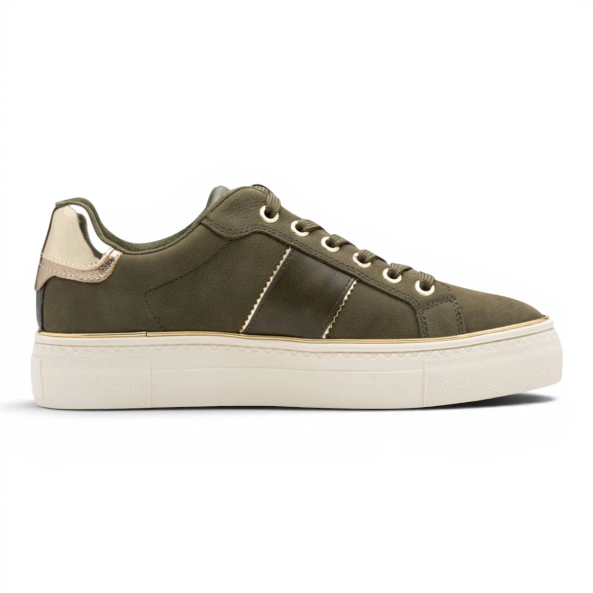 23724-42-727 Tamaris ženska tenisica OLIVE NUBUC