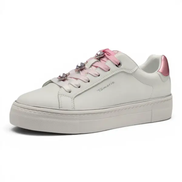 Tamaris Ženske Tenisice WHITE/PINK