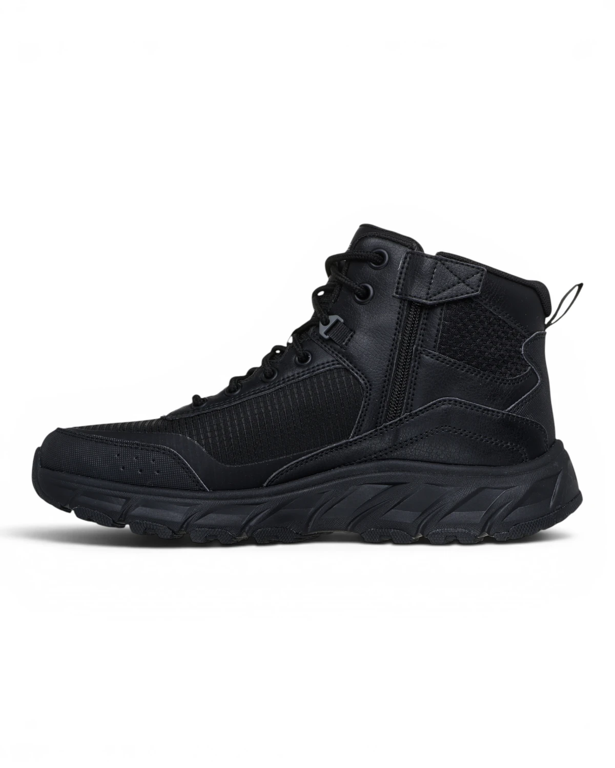 237804-BBK Hillcrest 2.0 Woodrock Peak gležnjače crne – Skechers