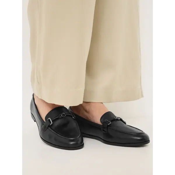 24240-44-003 Tamaris ženska mokasina BLACK LEATHER